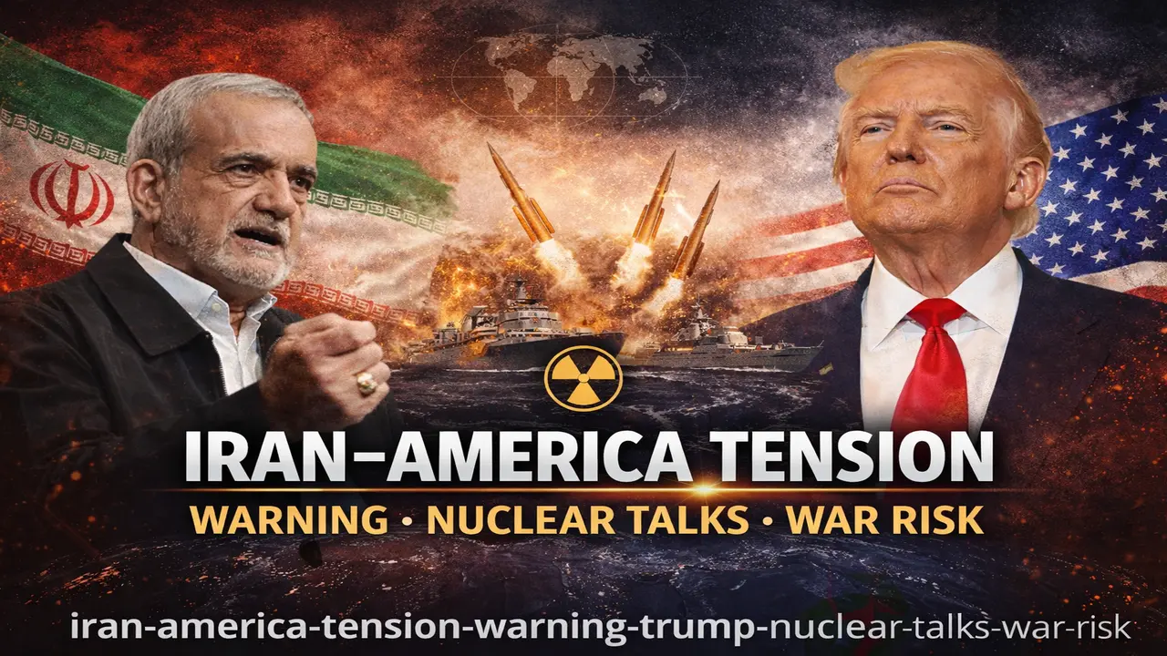 ईरान-अमेरिका तनाव बढ़ा: ‘ताकत की भाषा बर्दाश्त नहीं’