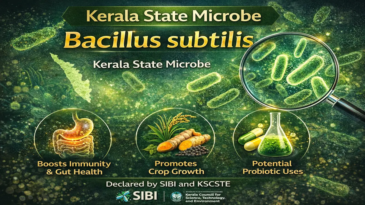 केरल ने ‘State Microbe’ क्यों बनाया?
